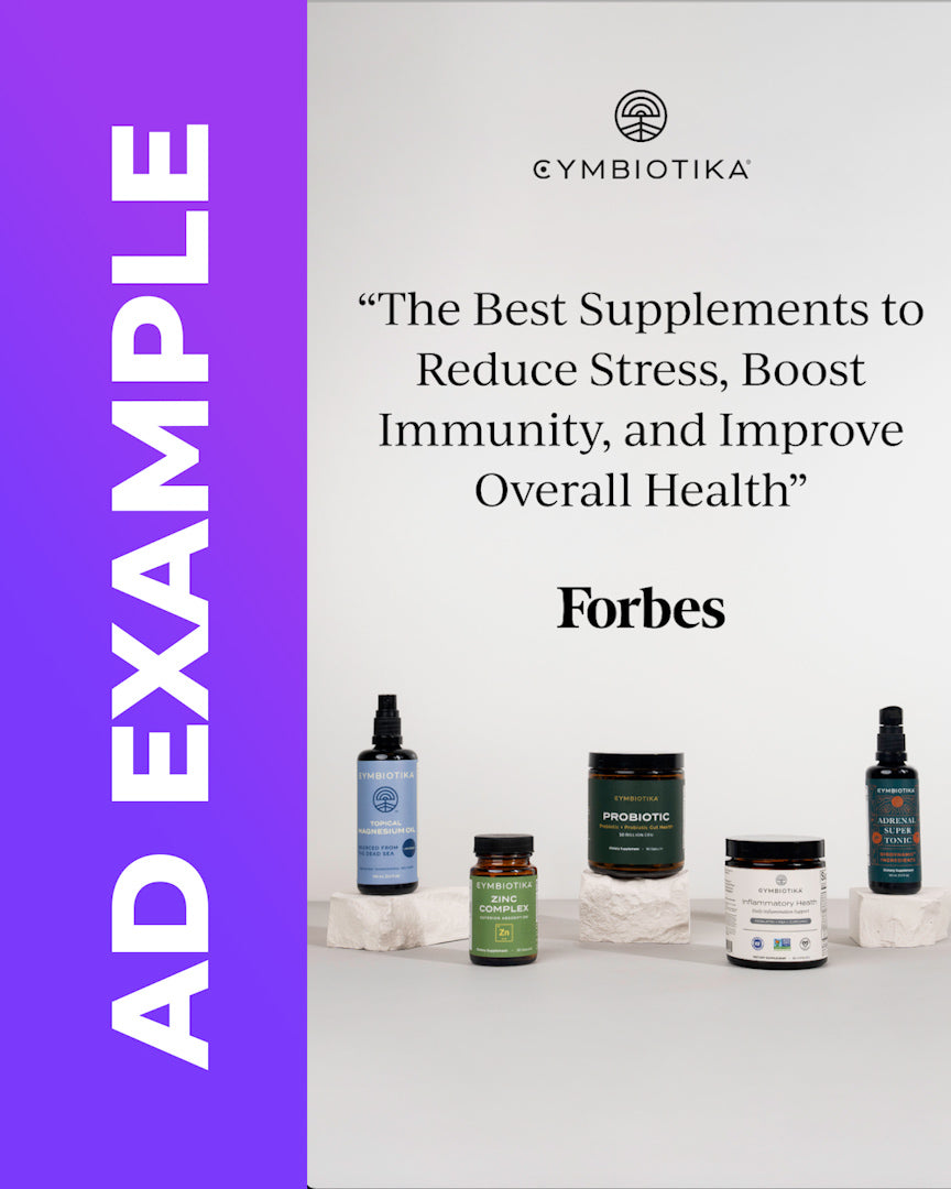 Testimonial + Authority (Cymbiotika®)