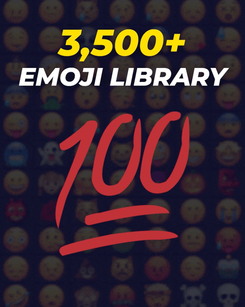 Emoji Icon Pack (3,500+ PNG)