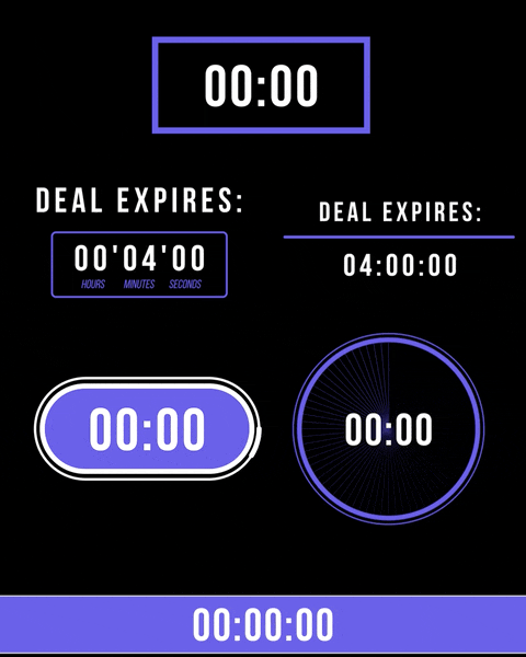 Full-Length Timer Video Templates for Adobe Premiere Pro | AdsRx