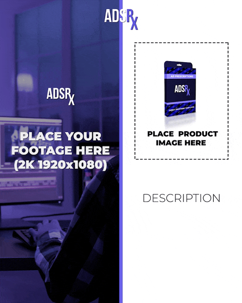 Split Screens Video Ad Templates for Adobe Premiere Pro | AdsRx