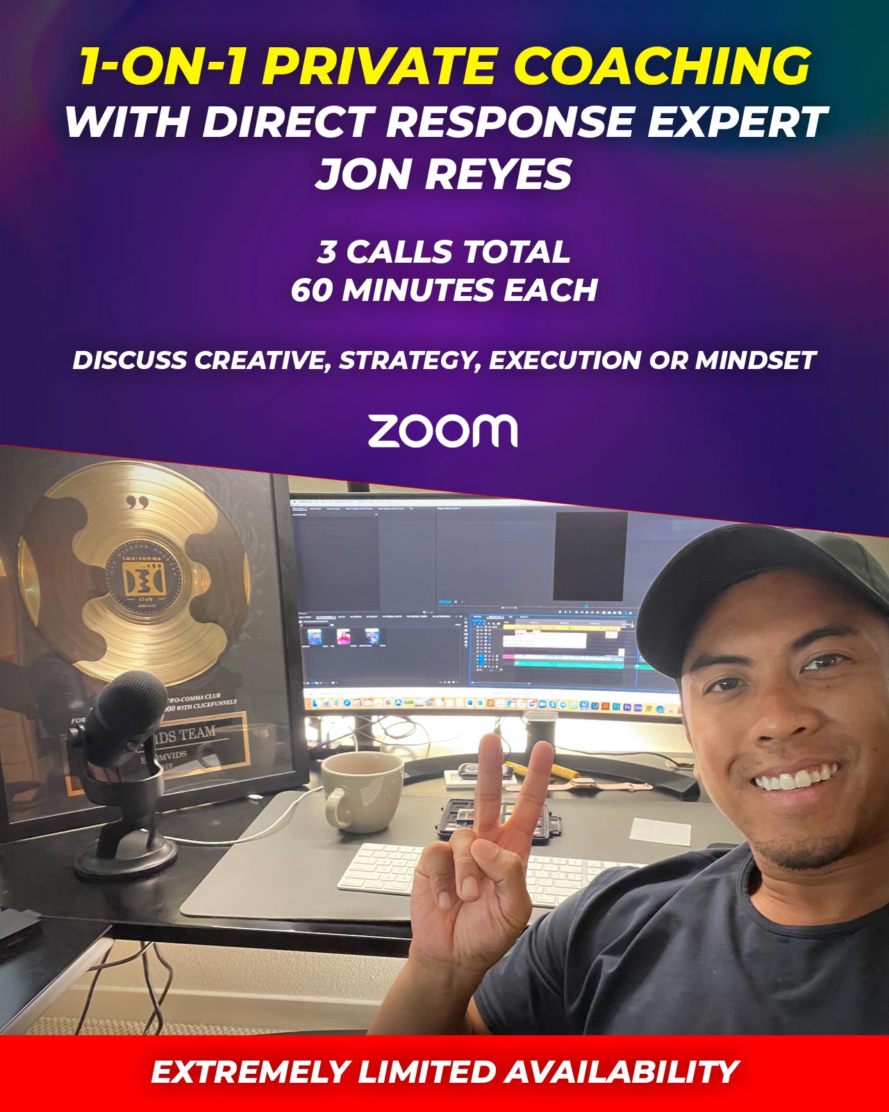 Jon Reyes Logo Private 1-on-1 Coaching Call with Jon Reyes – AdsRx
