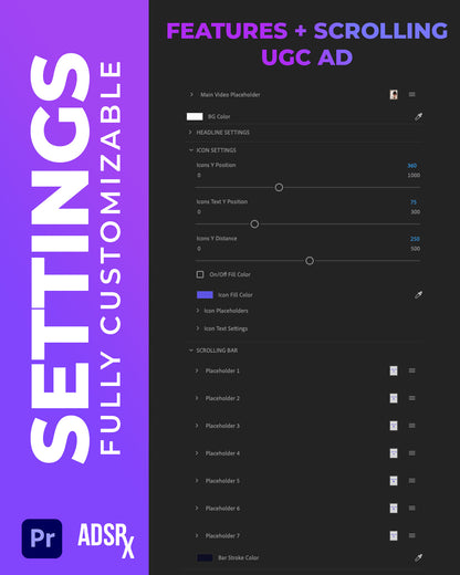 Features + Scrolling UGC (Shapermint™)